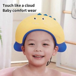 کلاه حمام نوزاد و کودک سیلیکونی طرح اژدها