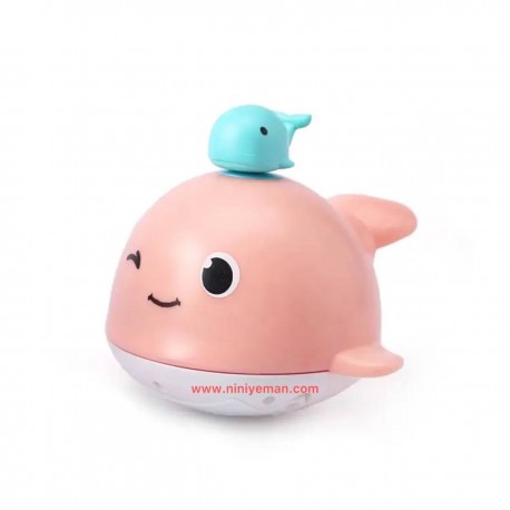 اسباب بازی نهنگ آب پاش چراغدار