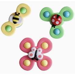 اسباب بازی اسپینر چسبان جغجغه ای حیوانات