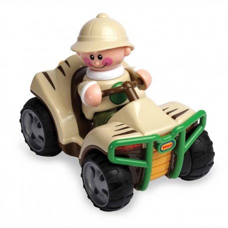 ماشین عقب کش سافاری اسباب بازی تولو 87390 Tolo