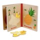 کتاب پازلی چوبی طرح میوه