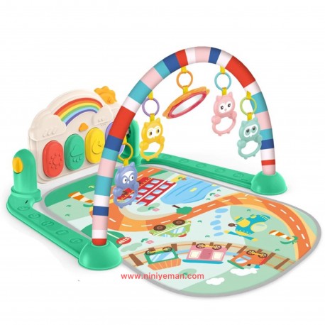 تشک بازی پیانویی رنگین کمان He-0652 هانگر Huanger