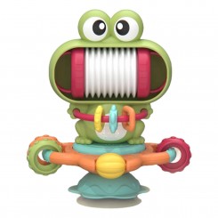 اسباب بازی موزیکال صندلی غذا طرح قورباغه