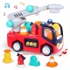 ماشین آتش نشانی E9998 هولی تویز Huile Toys