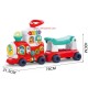 واکر موزیکال چند کاره طرح قطار E8990 هولی تویز Huile Toys