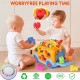 اتوبوس لگویی موزیکال 988 هولی تویز Huile Toys