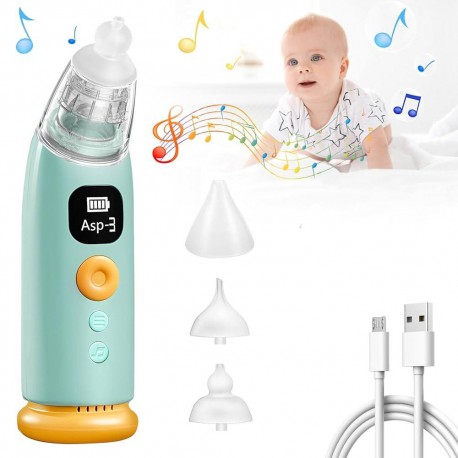 پوار بینی نوزاد و کودک برقی (شارژی) 9 سرعته موزیکال و چراغدار