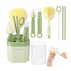 ست شیشه شور 7 تکه باکس و استند دار نوزاد