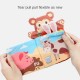 کتاب پارچه ای آموزشی صدادار طرح حیوانات مزرعه kids melody