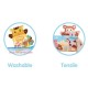 کتاب پارچه ای آموزشی صدادار طرح حیوانات جنگل kids melody