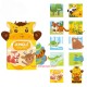 کتاب پارچه ای آموزشی صدادار طرح حیوانات جنگل kids melody