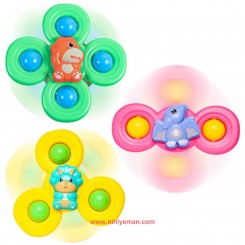 اسپینر جغجغه ای دایناسور (3 عددی)