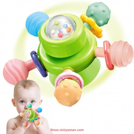 اسپینر دندانگیر جغجغه ای کودک