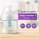 شیشه شیر 125 میل سوپاپدار طلقی Air free Natural Response اونت AVENT