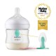 شیشه شیر 125 میل سوپاپدار طلقی Air free Natural Response اونت AVENT
