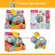 گوزن چراغدار و موزیکال وین فان 00768 Winfun