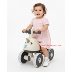 ماشین کودک چراغدار طرح تک شاخ