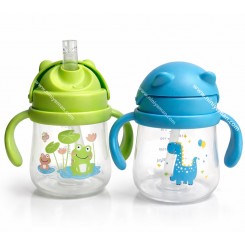 لیوان آبمیوه خوری 270 میل دسته دار HUGGY BUGGy