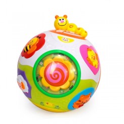 توپ آموزشی موزیکال و حرکتی هولا تویز (Hola Toys) کد 938 مدل هوشمند