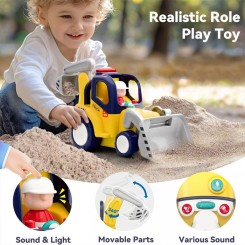 لودر کنترلی موزیکال و آموزشی هولا تویز (Hola Toys) کد 6105