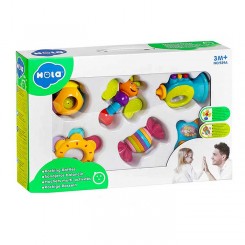 ست 6 عددی جغجغه هولا تویز (Hola Toys) 939