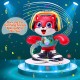 گربه رقصنده هولا تویز (Hola Toys) 6111