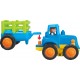 اسباب بازی تراکتور مزرعه با واگن هولا تویز مدل 326B (Hola Toys)