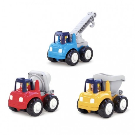 ست 3 عددی ماشین های ساخت و ساز هولا تویز (Hola Toys) 7907