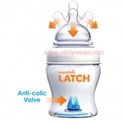 شيشه شير طلقي120 ميل Munchkin