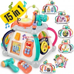 اسباب بازی هرم هوش موزیکال هولی تویز Huile Toys 806