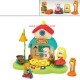 اسباب بازی موزیکال کلبه حیوانات و مهدکودک هولی تویز huile toys مدل 935