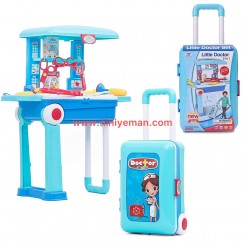 ست میز پزشکی چمدانی کودک Little Doctor Set 2 in 1