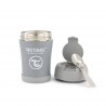 فلاسک غذا 350 میل طوسی تویست شیک Twistshake