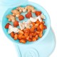 ظرف غذا خوری و صفحه نگهدارنده تویست شیک آبی TWISTSHAKE