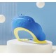 کلاه حمام نوزاد و کودک سیلیکونی طرح شیر دریایی