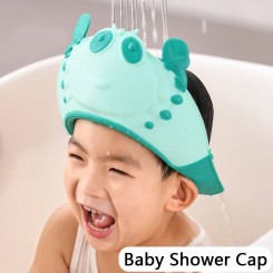 کلاه حمام نوزاد و کودک سیلیکونی طرح خرچنگ
