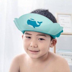 کلاه حمام نوزاد و کودک سیلیکونی طرح دلفین