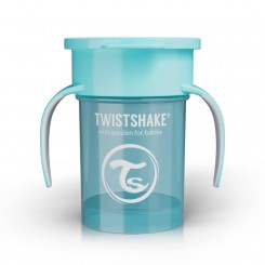 لیوان 360 درجه تویست شیک آبی Twistshake