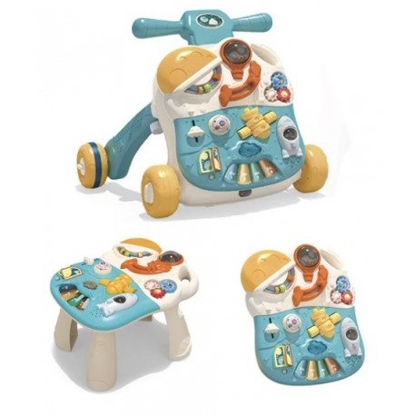 واکر و میزبازی 2 کاره آبی مولتی فانکشن multi function