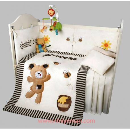 سرویس خواب روتختی نوزادی خرس و عسل playgro